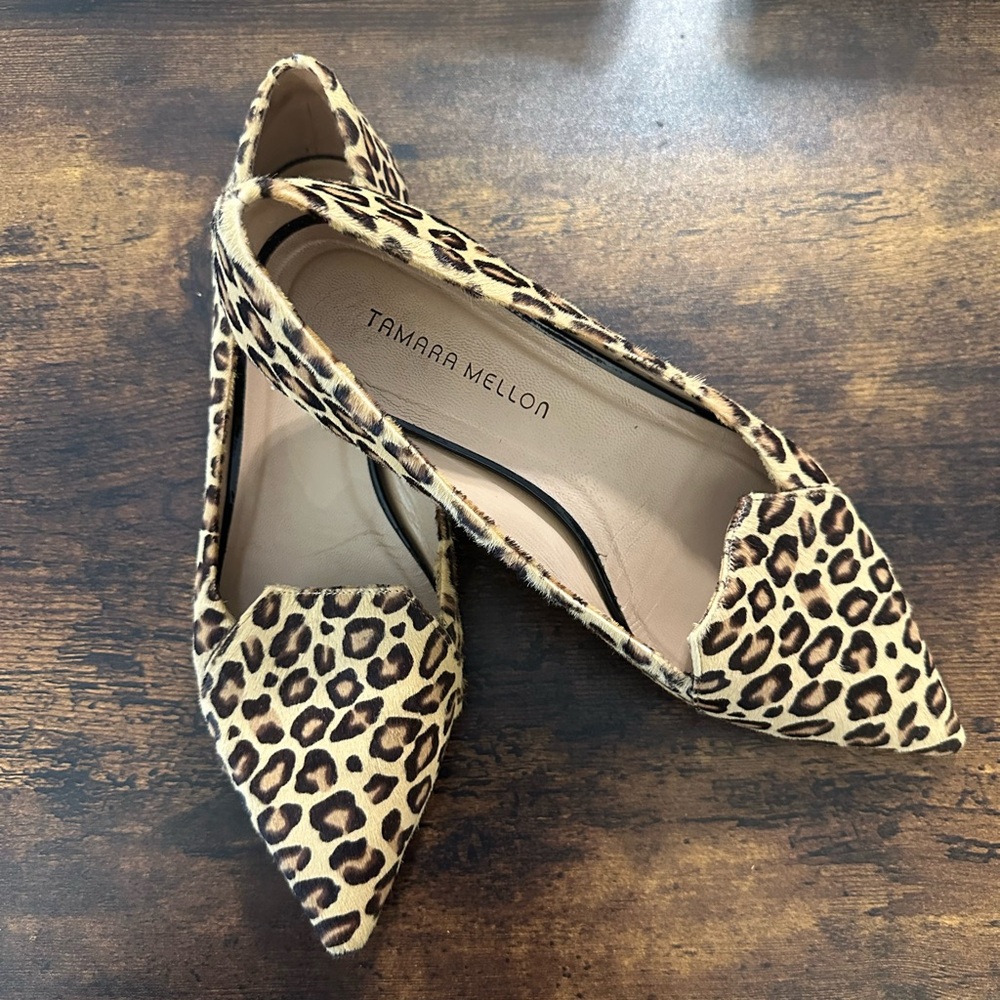 Tamara Mellon | Grace Leopard Print Flats